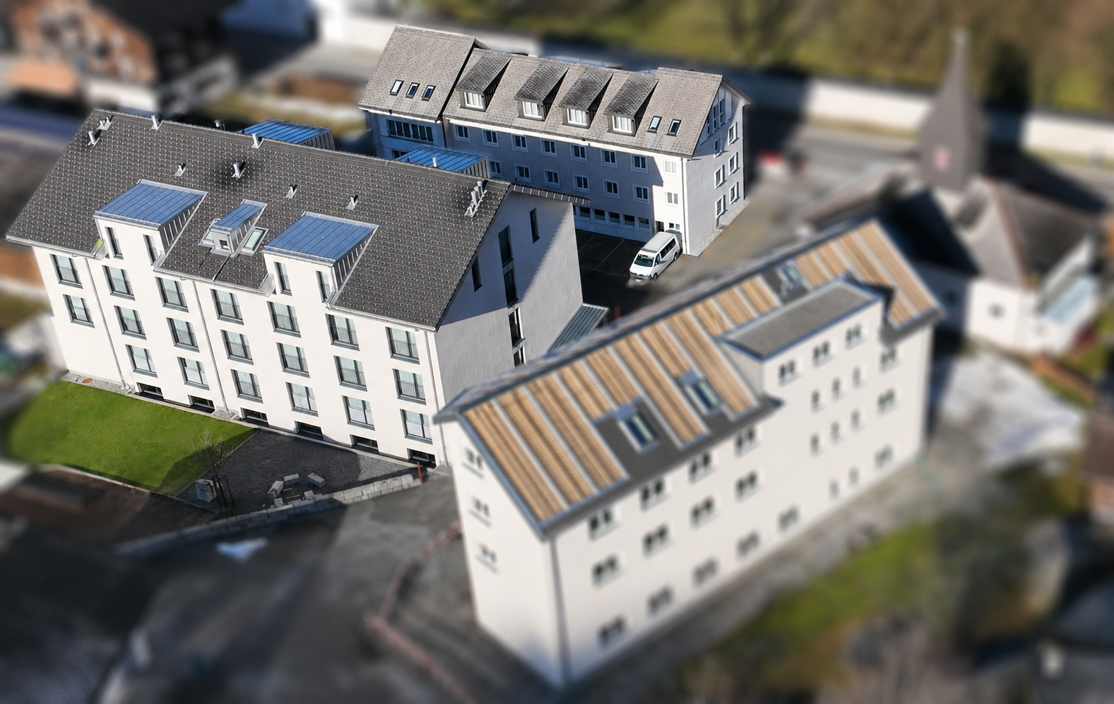 Wyden I und Wyden II — Internatsgebäude